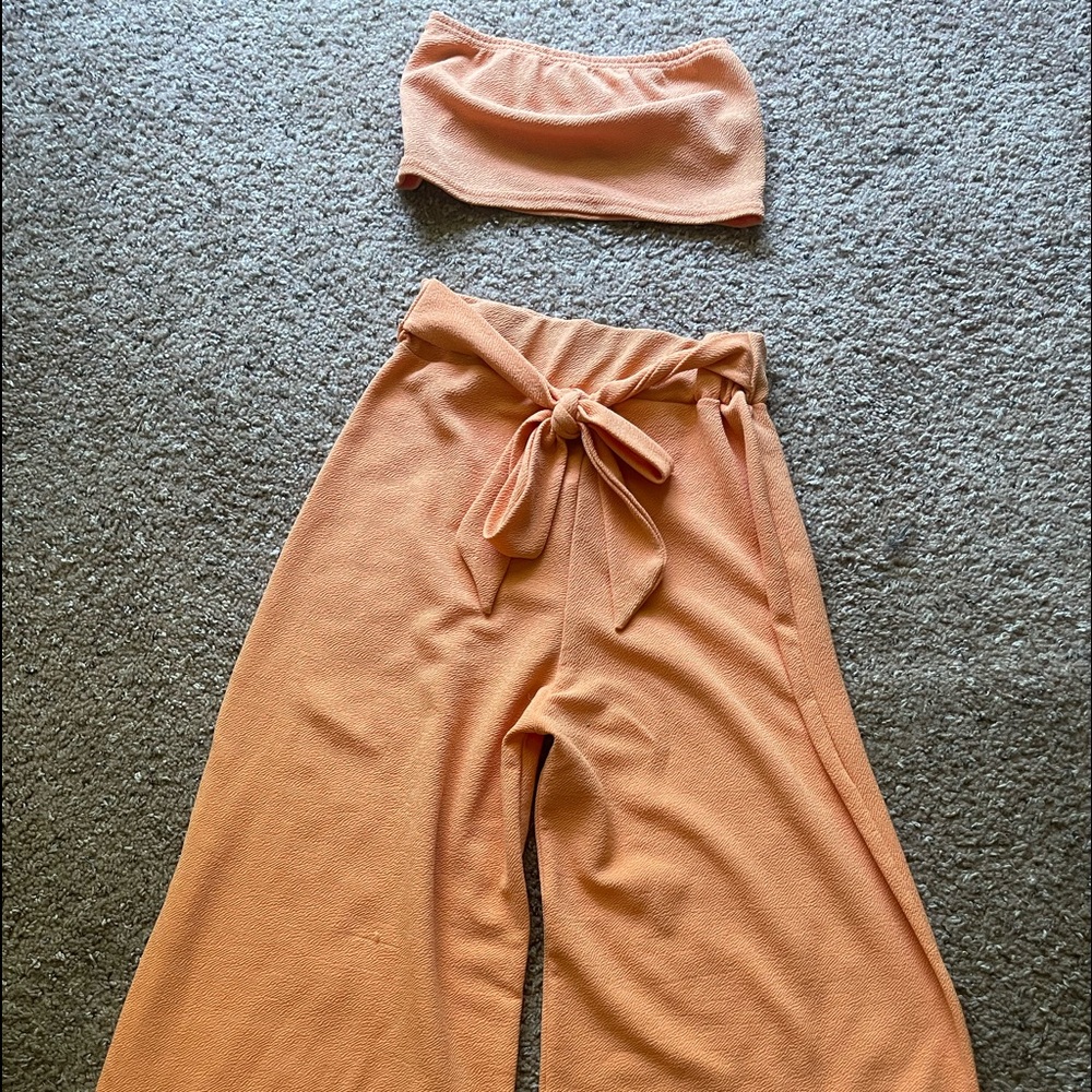 Orange two piece